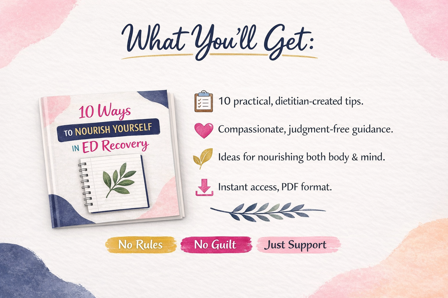 10 Ways to Nourish Yourself in Eating Disorder Recovery